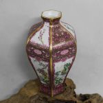 ZSEDP Jingdezhen Antique Handmade Landscape Flower and Bird Home Office Decor Classic Chinese Ceramic Vase - Image 2