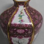 ZSEDP Jingdezhen Antique Handmade Landscape Flower and Bird Home Office Decor Classic Chinese Ceramic Vase - Image 5