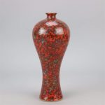 ZSEDP Glaze Vase Meiping Antique Jingdezhen Handmade Vintage Porcelain Ornaments