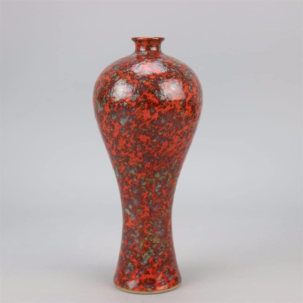 251024120139885_1 ZSEDP Glaze Vase Meiping Antique Jingdezhen Handmade Vintage Porcelain Ornaments - Image 1