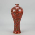 ZSEDP Glaze Vase Meiping Antique Jingdezhen Handmade Vintage Porcelain Ornaments - Image 2