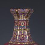 ZSEDP Enamel Red Flower and Bird Hexagonal Vase Antique Jingdezhen Porcelain Household Chinese Decoration - Image 4