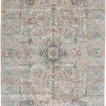 Yilong Carpet 5x8ft Silk Hand Woven Rugs Oriental Antique Carpets Home Decor (Gold)