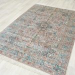 Yilong Carpet 5x8ft Silk Hand Woven Rugs Oriental Antique Carpets Home Decor (Gold) - Image 6