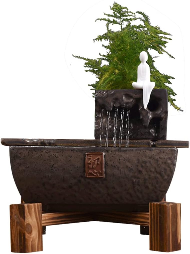 251103074454142_1 SLYNSW Desktop Furnishings Rockery Small Fountain Antique Home Desk Decoration Accessories Living Room - Image 1