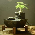 SLYNSW Desktop Furnishings Rockery Small Fountain Antique Home Desk Decoration Accessories Living Room - Image 2