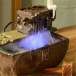 SLYNSW Desktop Furnishings Rockery Small Fountain Antique Home Desk Decoration Accessories Living Room - Image 5