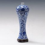 ZSEDP Antique Blue and White Ceramic Beauty Vase Design Porcelain Flower Handmade Home Decoration Flower Vases - Image 2