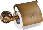 ZSEDP Antique Brass Carved Towel Paper Holder Bathroom Towel Rack Bathroom Accessories Retro Faucet Bathroom Hardware Set - Image 5