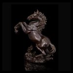 n/a Office Decoration Usage Bronze Metal Horse Statue Custom Antique Jumping Bronze Horse Sculpture Figurines - Image 3