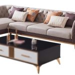 TREXD Antique Imported Leather Three-Person Sofa Recliner Full-Size Sofa Bed Sofa Combination Furniture