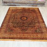 TIANJIANG Carpet 8x10ft Silk Hand Knotted Rugs Large Antique Carpets Decorative Rugs - Image 2