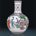 ZSEDP Jingdezhen Porcelain Hand Painted Figure Vase Flower Arrangement Antique Chinese Living Room Home Decoration - Image 5