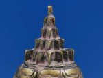 3" Shri Yantra with Beads Japa Mala in Brass | Handmade | Made in India - Brass - Color Antique Natutalbrass - Image 4