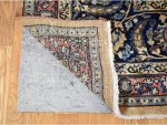 Shahbanu Rugs Ivory, Antique Farsian Mashad, Hand Knotted, 100% Wool, Oversized Rug (11'9" x 16'4") - Image 4