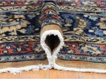 Shahbanu Rugs Ivory, Antique Farsian Mashad, Hand Knotted, 100% Wool, Oversized Rug (11'9" x 16'4") - Image 5