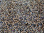 Shahbanu Rugs Ivory, Antique Farsian Mashad, Hand Knotted, 100% Wool, Oversized Rug (11'9" x 16'4") - Image 6