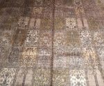 9ftx12ft Antique Handmade Silk Carpet, Enjoy and Collect Art Tapestry Arabic Rug - Image 6