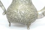 Rajasthan Gems 3 Pc/Set Tea Set Handmade Antique Alloyed Silver Tea Pot Milk Pot Sugar Pot - 1 - Image 4