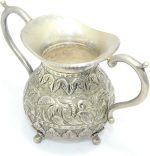 Rajasthan Gems 3 Pc/Set Tea Set Handmade Antique Alloyed Silver Tea Pot Milk Pot Sugar Pot - 1 - Image 7