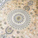 Yilong Carpet 6x9ft Silk Handwoven Rugs Persian Antique Carpets Home Decor Rugs (Yellow 1) - Image 3