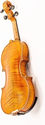 D Z Strad Violin - Model 700 - Light Antique Finish with Dominant Strings, Case, Bow and Rosin (3/4 - Three Quarter) - Image 2