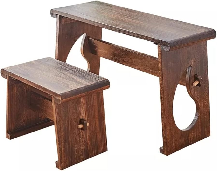 260105035559146_1 LIRUXUN Wooden Piano Console Table Rectangle Antique Furniture Living Room Oriental Wood Tea Table Writing Drawing - Image 1