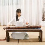 LIRUXUN Wood Piano Table Console Bench Rectangle Antique Furniture Living Room Oriental Floor Low Tea Table Wooden - Image 4