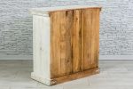 Antique Indian Brass Work Hand Carved Solid Wooden Sideboard White Mango Wood Indian Arched Sideboard Cabinet Storage Units Indian Solid Wood,Living Room Bedroom Furniture,Modern Sideboard - Image 5