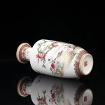 ZSEDP Chinese Style Home Decoration Picking Peach Vase Antique Porcelain Collection - Image 4