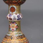 ZSEDP Jingdezhen Enamel Flower Pattern Candlestick Jingdezhen Old Antique Porcelain Ornaments - Image 5