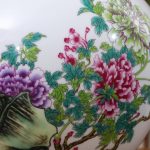 ZSEDP Antique Vase with Flowers Patterns Ceramic Table Vase Porcelain Decorative Vase - Image 7