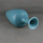 ZSEDP Chinese Style Classic Blue Glaze Handmade Antique Ceramic Tabletop Flower Vase Decorative Vase - Image 2