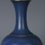 ZSEDP Blue Inlaid Gold Vase Antique Porcelain Study Ornaments Collection Home Decorations - Image 7