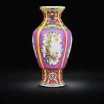 ZSEDP Jingdezhen Ceramic Vase Decoration Antique Enamel Porcelain Fishtail Vase Gift Classical Home - Image 2