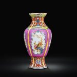 ZSEDP Jingdezhen Ceramic Vase Decoration Antique Enamel Porcelain Fishtail Vase Gift Classical Home - Image 4