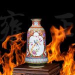 ZSEDP Jingdezhen Antique Enamel Vase with Flowers and Birds Pattern Ancient Porcelain - Image 3