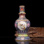 ZSEDP Jingdezhen Antique Enamel Vase Pagoda Vases Flowers and Birds Pattern Ancient Porcelain - Image 4