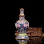 ZSEDP Jingdezhen Antique Enamel Vase Pagoda Vases Flowers and Birds Pattern Ancient Porcelain - Image 6