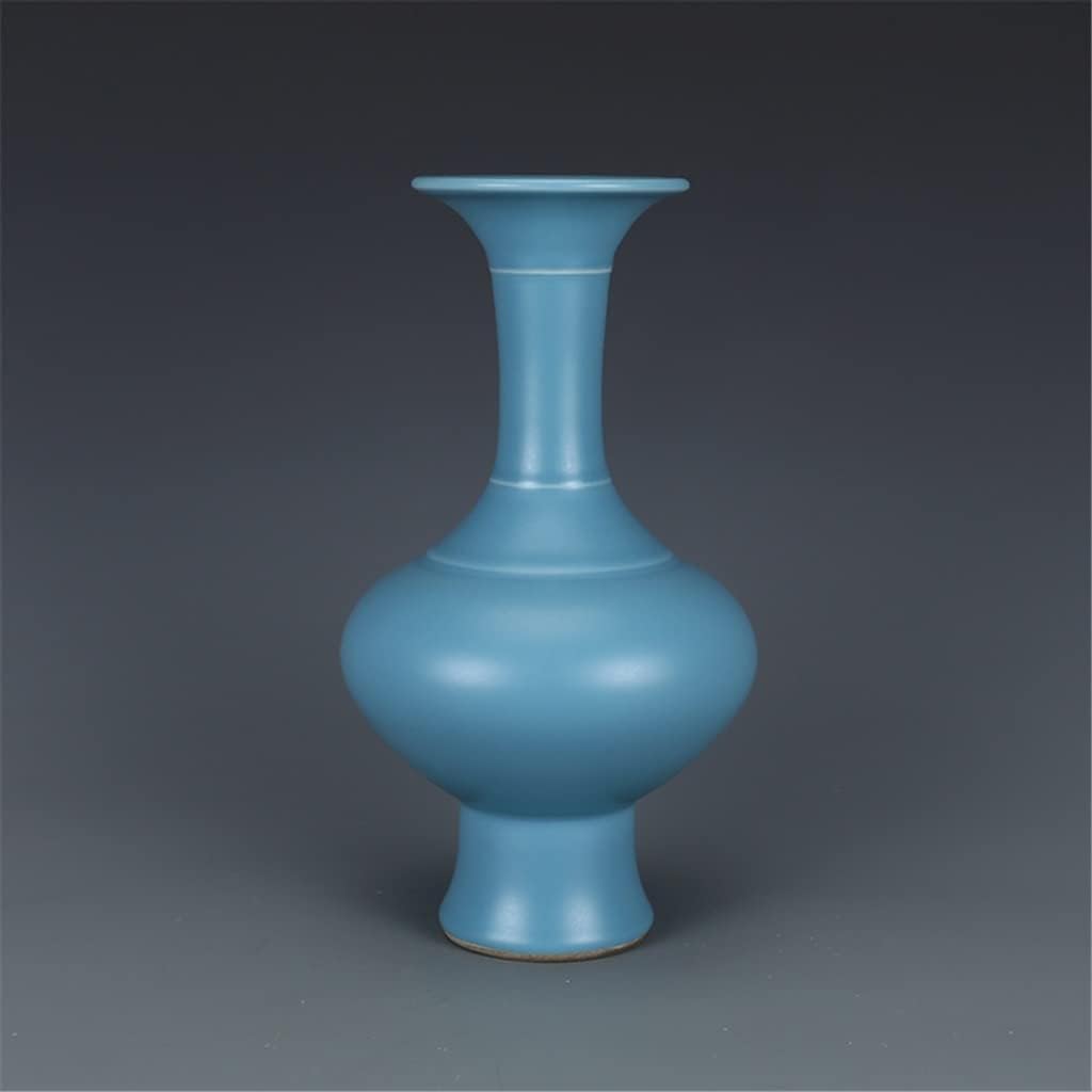 260105035600538_1 ZSEDP Hand-Made Ornaments of Antique Porcelain Vase Blue Vases Home Decoration - Image 1