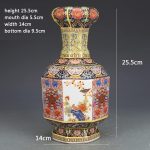 ZSEDP Antique Ceramic Vase Enamel with Flower Birds Pattern Old Ancient Porcelain Offcial Kiln - Image 4