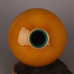 ZSEDP Jingdezhen Yellow Glaze Meiping Vase Antique Vase Collection Home Furnishings - Image 4