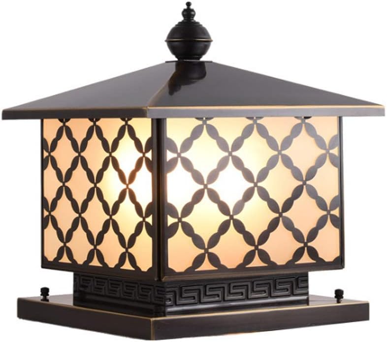 260106101934849_1 ZJHYXYH E27 Exterior Outdoor Post Lantern Antique Pillar Lights Square Outside Door Column Headlight Weatherproof IP55 Decorative - Image 1