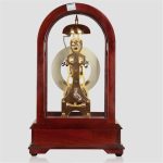 TREXD European Retro Mechanical Desk Clock Living Room Clock Ornaments Antique Solid Wood Desk Clock Home Clock Decoration - Image 6