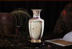 ZSEDP Antique Jingdezhen China Ceramic Vase Chinese Style Pierced Vase - Image 5