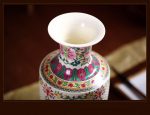 ZSEDP Antique Jingdezhen China Ceramic Vase Chinese Style Pierced Vase - Image 7