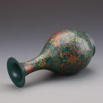 ZSEDP Classic Antique Chinese Style Porcelain Green Glaze Enamel Jingdezhen Flower Vase for Collections - Image 4