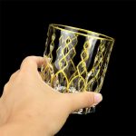 XXXDXDP Hand-painted Gold Whisky Set 7-piece Antique Decanter Set For Household Use Wine Glass Set - Image 4