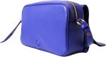 Prada Men's Vitello Phenix Royal Blue Leather Flap Crossbody Bag 1BD163 - Image 2