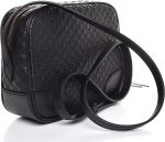 Gucci Bree GG Supreme Camera Case Black Leather Bag Handbag Mini Italy New - Image 3